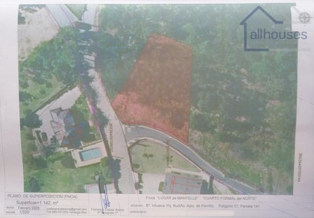 Undeveloped Land for sale in O Porriño - € 28,000 (Ref: 9417338)