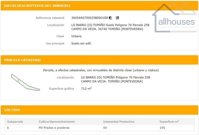 Undeveloped Land for sale in Tomiño - € 20,000 (Ref: 9417346)