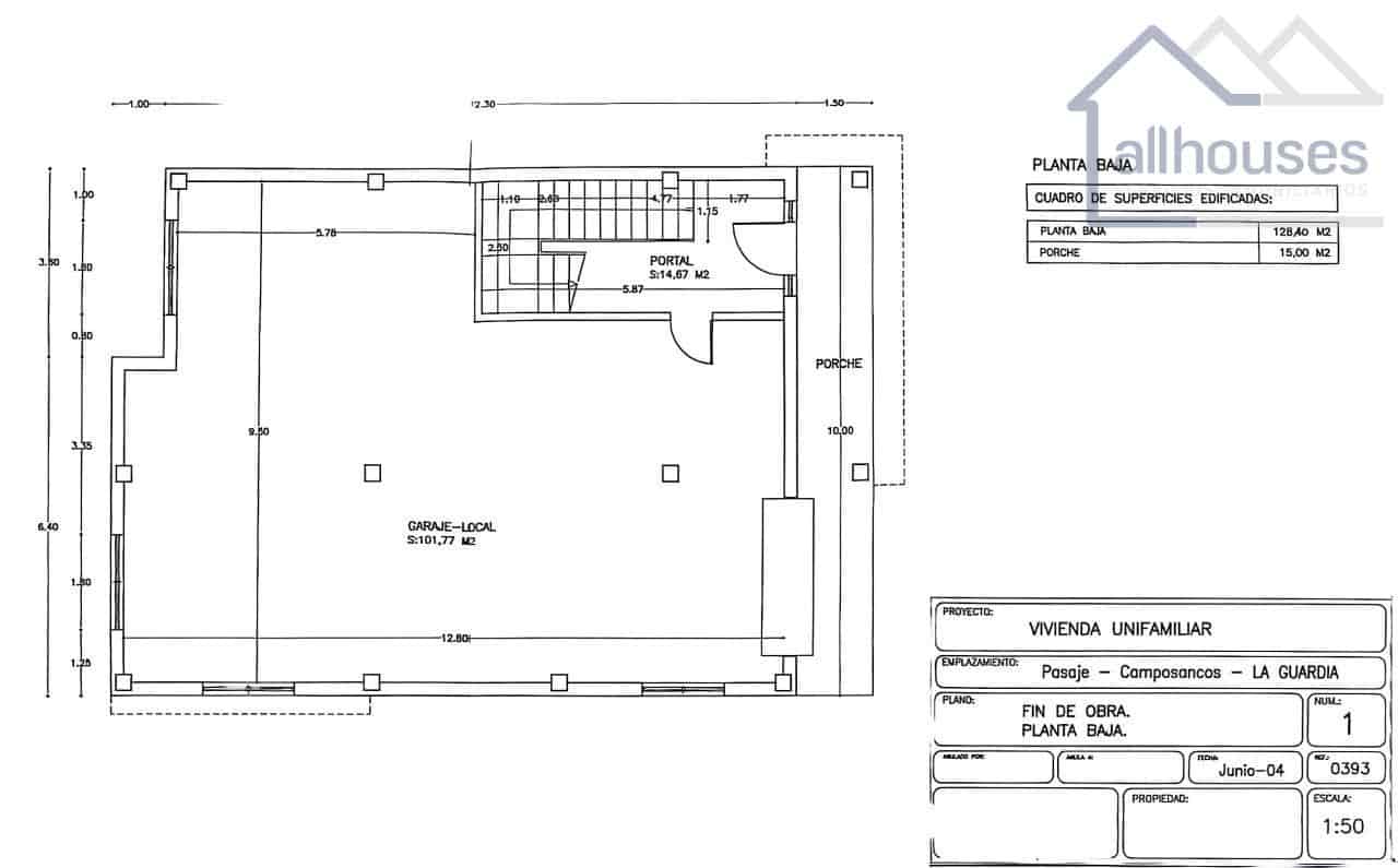 4 bedroom Villa for sale in A Guarda with garage - € 410,000 (Ref: 9433162)