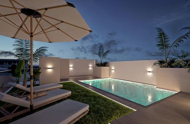 Penthouse til salgs i El Molino, Torrevieja med svømmebasseng - € 141 000 (Ref: 10023579)