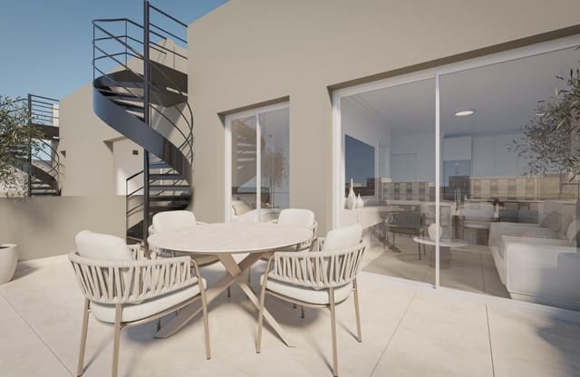 1 sypialnia Penthouse na sprzedaż w El Molino, Torrevieja z basenem - 229 000 € (Ref: 10023580)