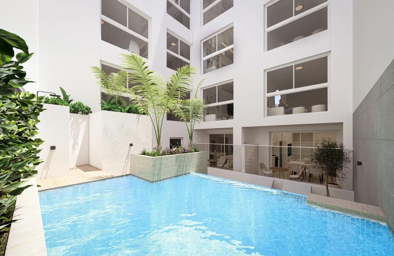 1 chambre Penthouse à vendre à Torrevieja avec piscine - 229 000 € (Ref: 10023580)