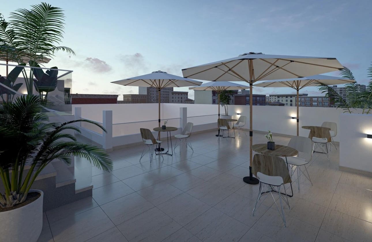 1 chambre Penthouse à vendre à Torrevieja avec piscine - 229 000 € (Ref: 10023580)