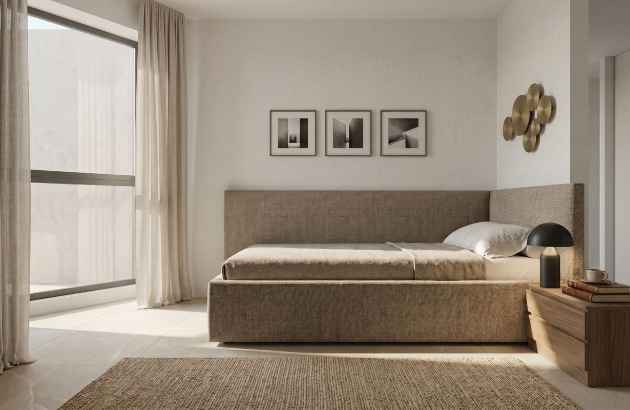 2 makuuhuone Kattohuoneisto myytävänä paikassa Guardamar del Segura mukana uima-altaan - 345 000 € (Ref: 10117157)