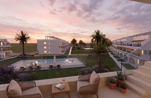 2 slaapkamer Bungalow te koop in Puerto Vera - Las Salinas, Vera met zwembad garage - € 232.000 (Ref: 10117158)