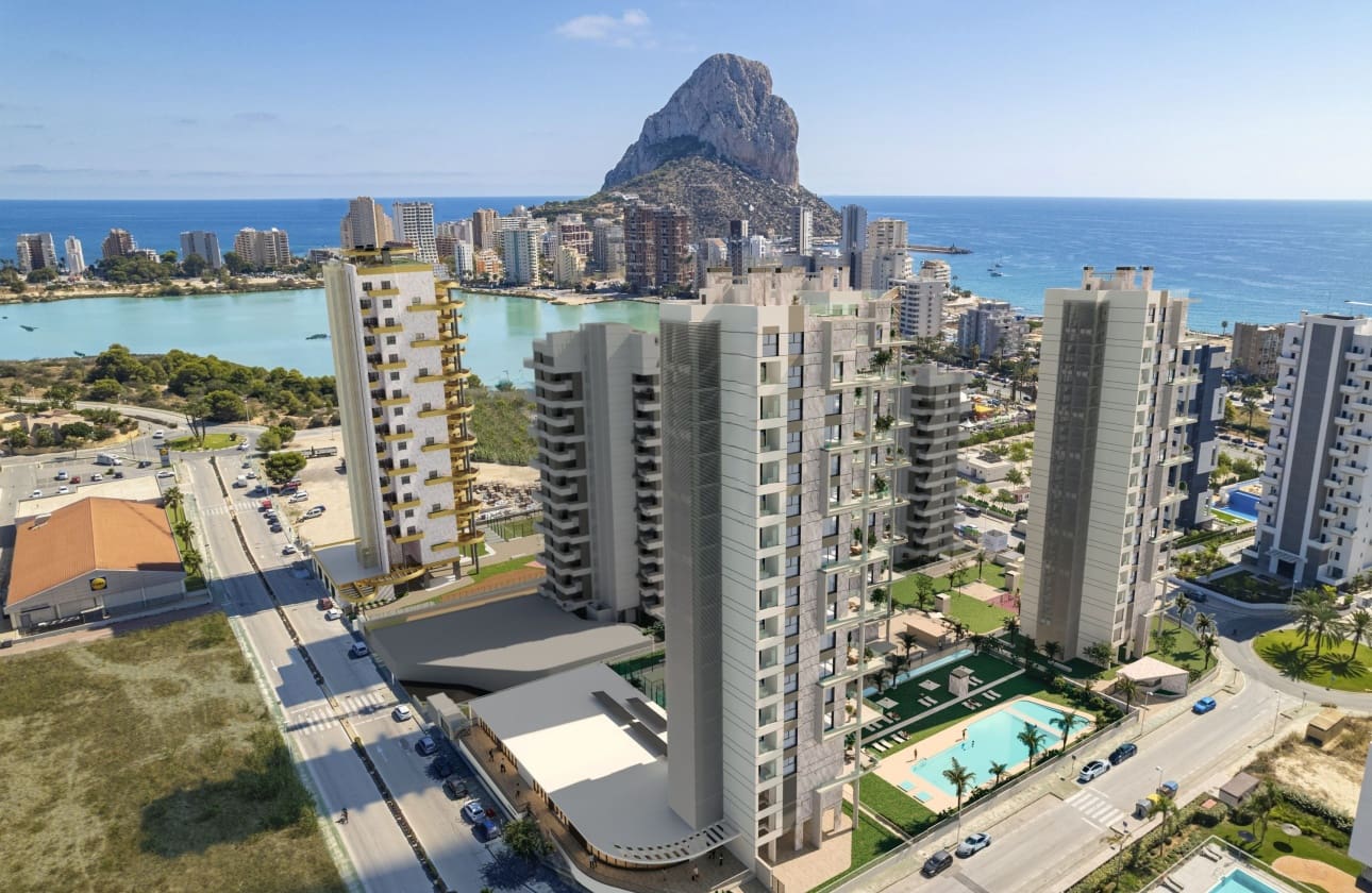 3 soverom Leilighet til salgs i Calpe / Calp med svømmebasseng - € 460 000 (Ref: 10117164)