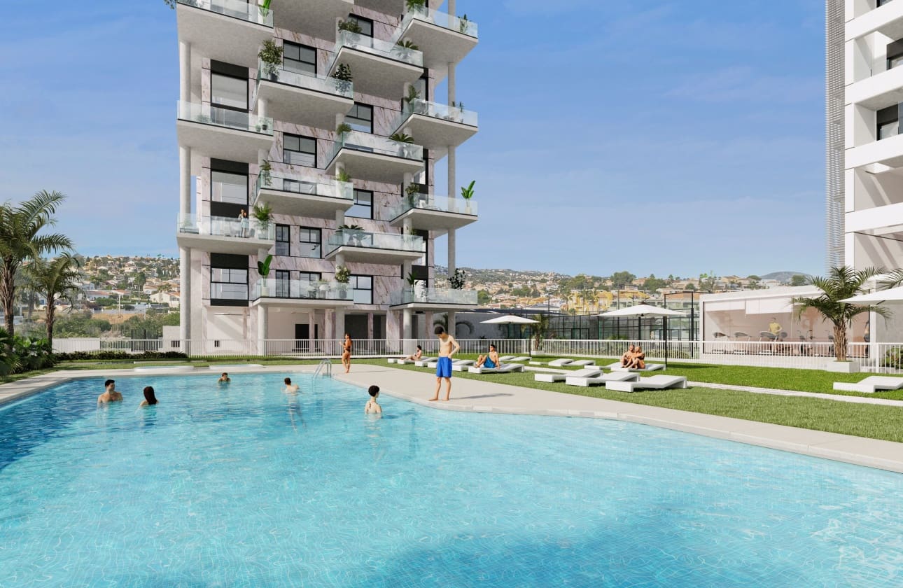 3 soverom Leilighet til salgs i Calpe / Calp med svømmebasseng - € 460 000 (Ref: 10117164)