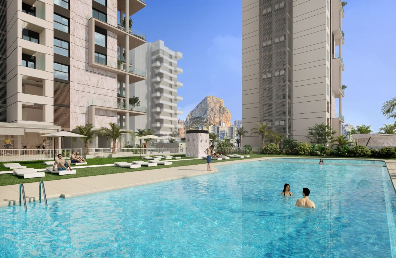 3 soverom Leilighet til salgs i Calpe / Calp med svømmebasseng - € 460 000 (Ref: 10117164)