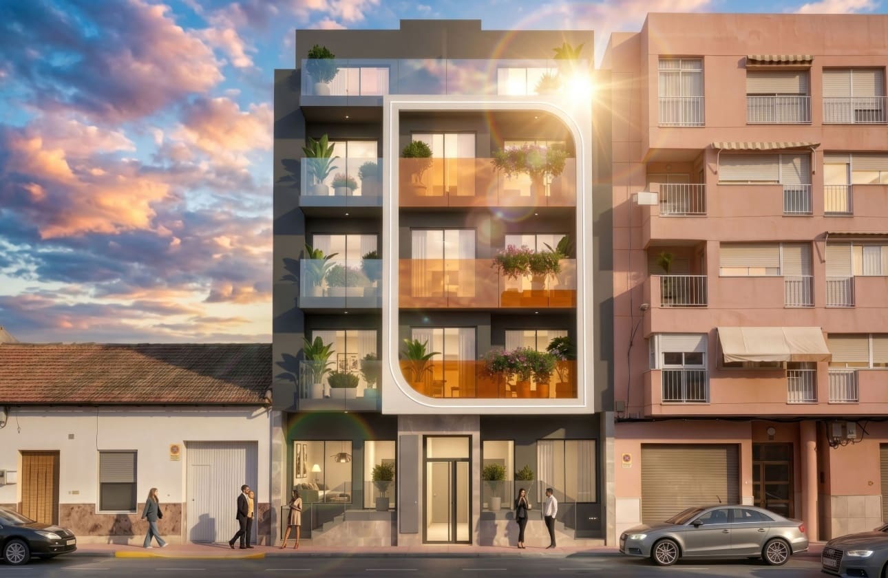 Apartamento de 3 habitaciones en Guardamar del Segura en venta con piscina - 275.000 € (Ref: 10117166)