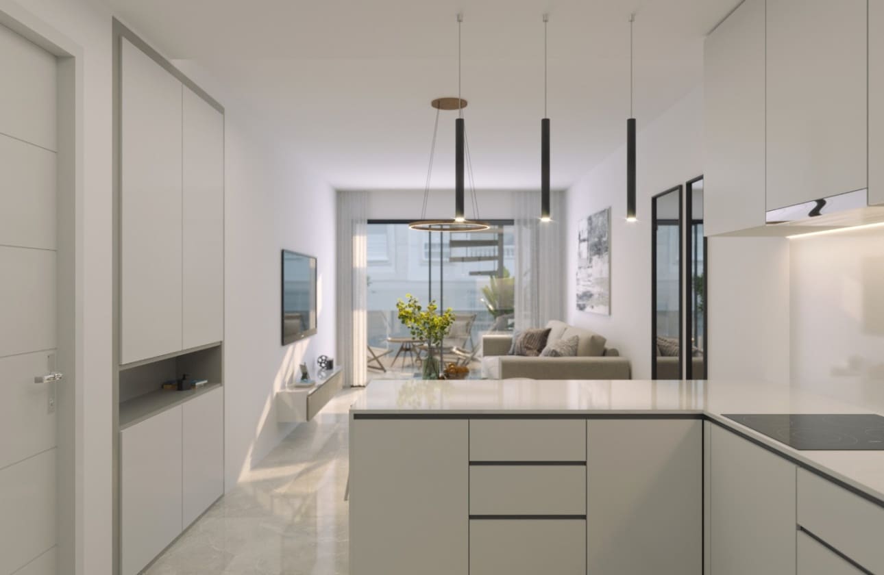 2 sovrum Strandlägenhet till salu i Torrevieja med pool - 290 000 € (Ref: 10117168)