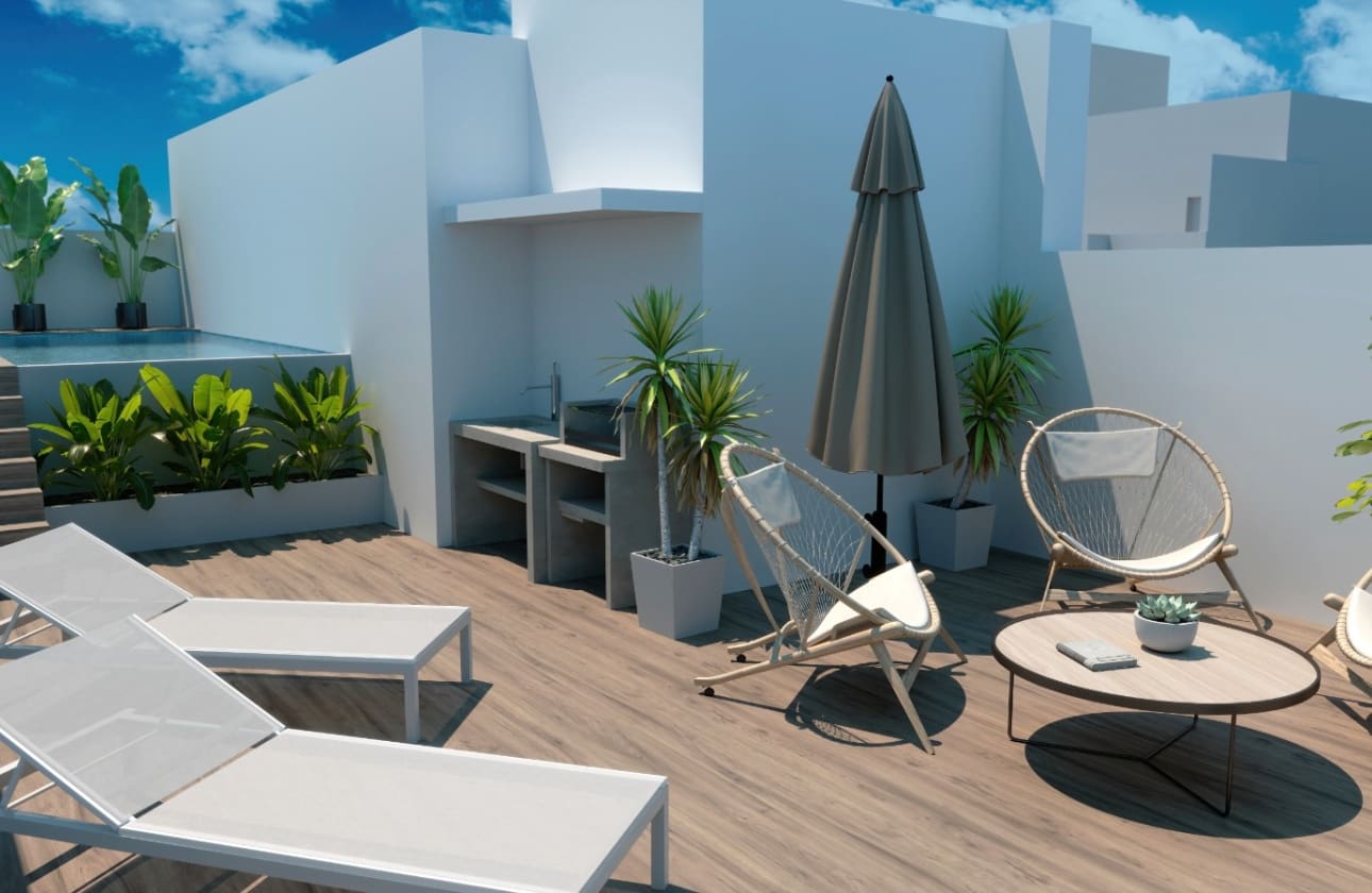 2 sovrum Strandlägenhet till salu i Torrevieja med pool - 290 000 € (Ref: 10117168)