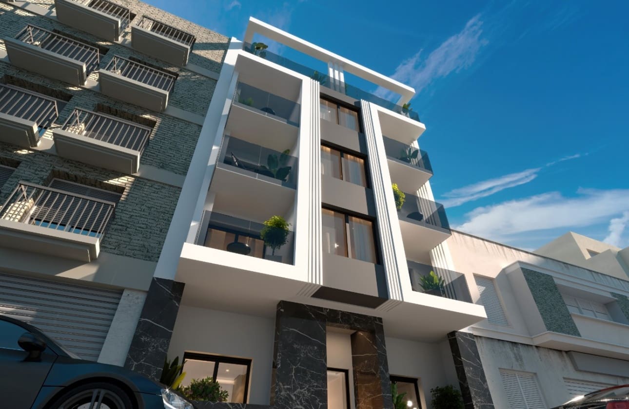 2 sovrum Strandlägenhet till salu i Torrevieja med pool - 290 000 € (Ref: 10117168)