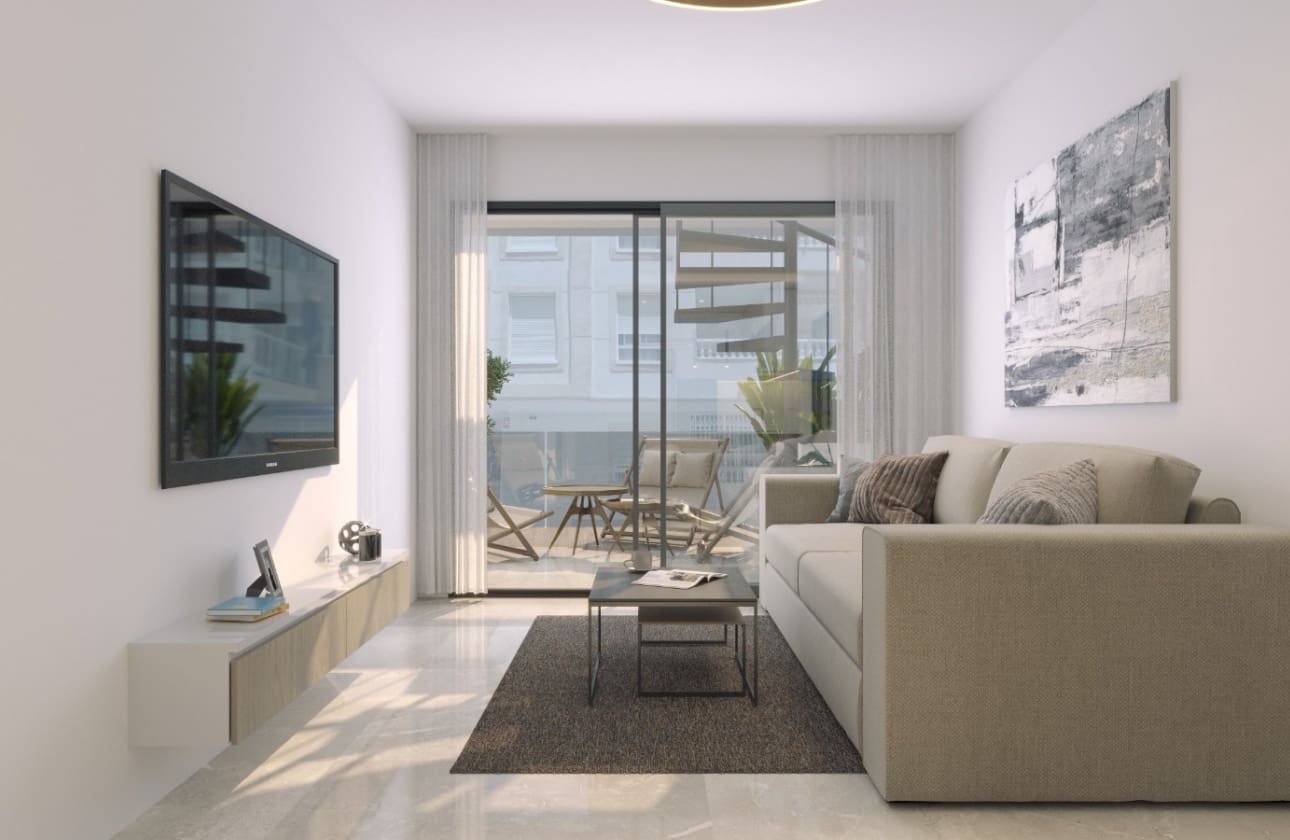 2 sovrum Strandlägenhet till salu i Torrevieja med pool - 290 000 € (Ref: 10117168)
