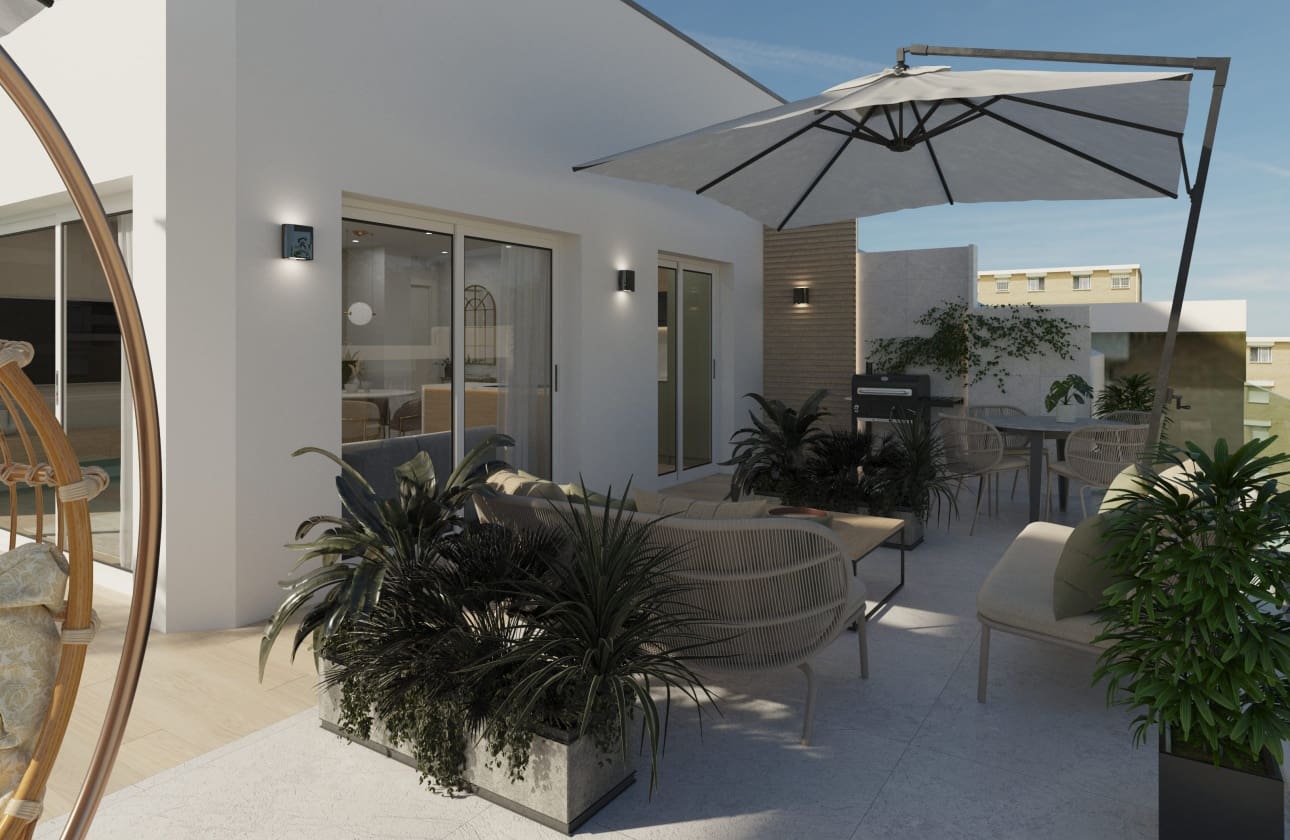 2 slaapkamer Appartement te koop in Guardamar del Segura met zwembad - € 264.500 (Ref: 10117169)