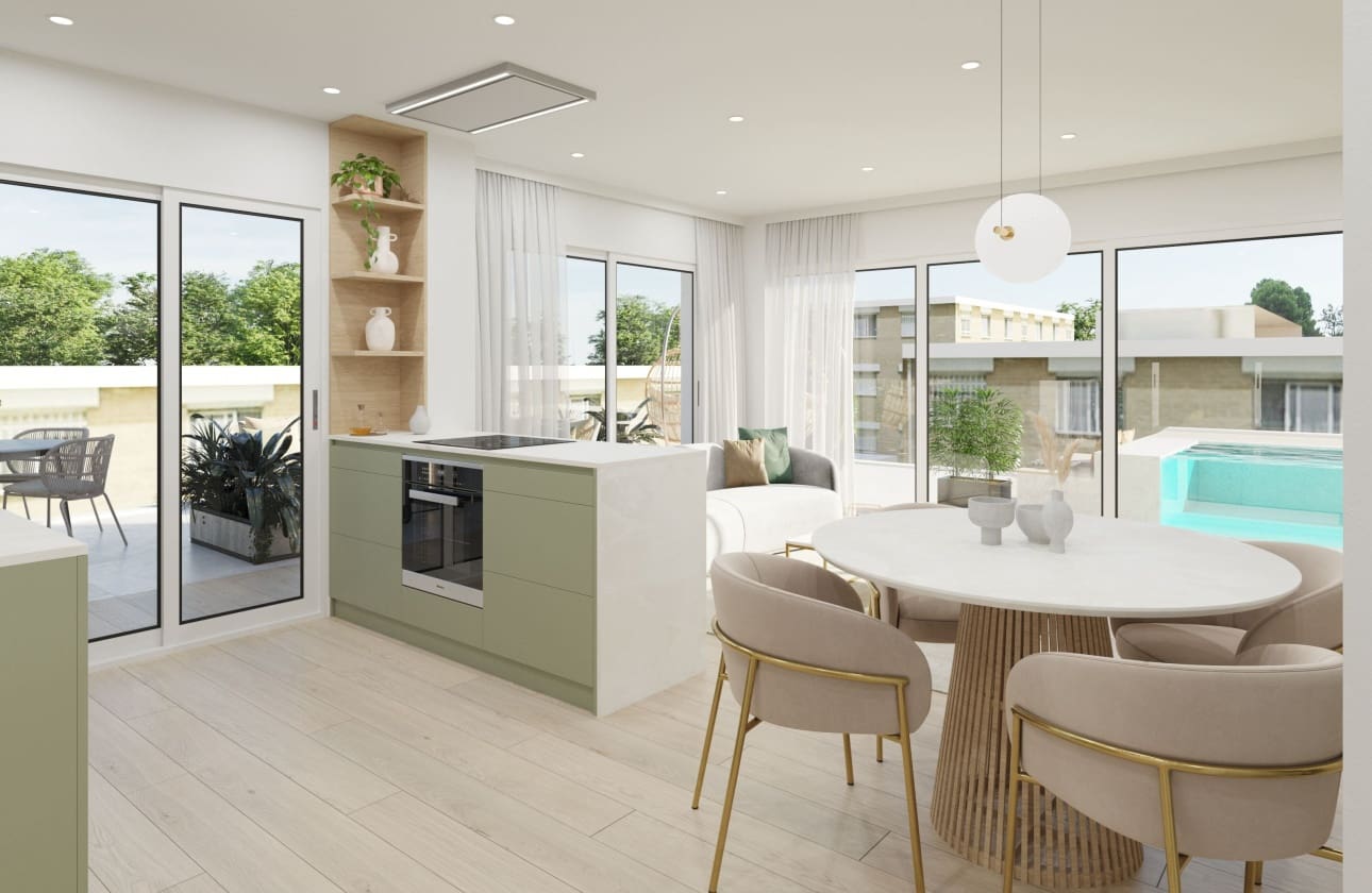2 slaapkamer Appartement te koop in Guardamar del Segura met zwembad - € 264.500 (Ref: 10117169)