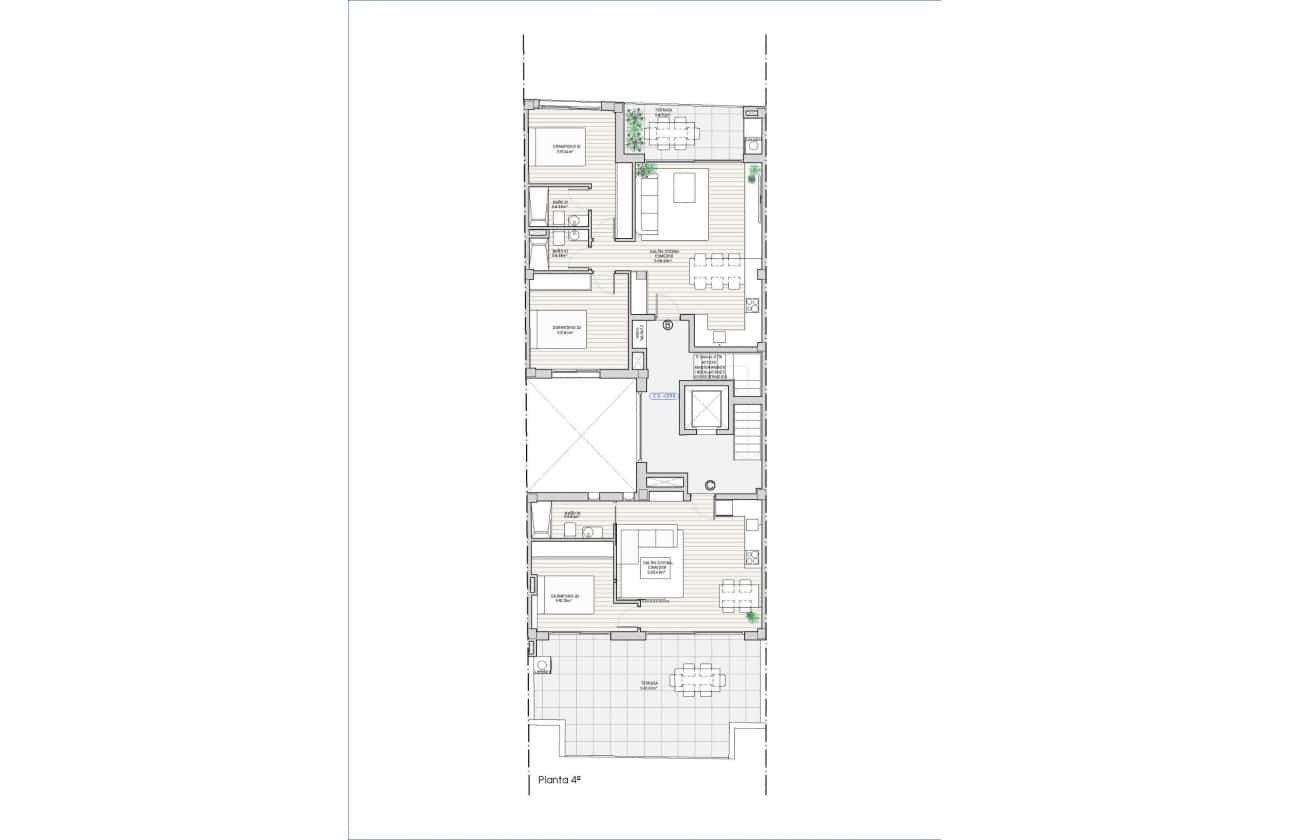 2 slaapkamer Penthouse te koop in Guardamar del Segura - € 555.000 (Ref: 10134926)