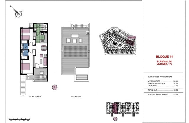 2 soveværelse Bungalow til salg i Mil Palmeras, Pilar de la Horadada - € 359.000 (Ref: 10162406)