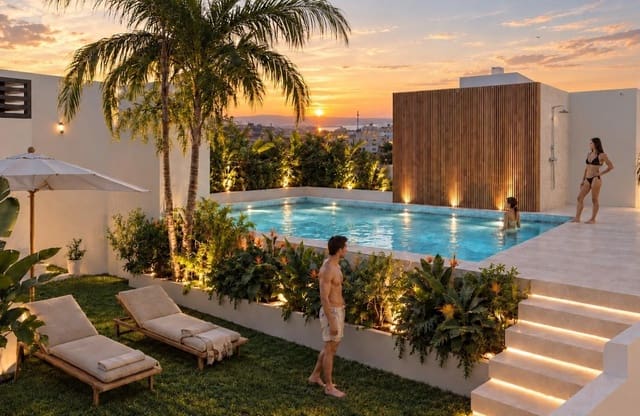 1 quarto Penthouse para venda em Norte, Santa Pola com piscina garagem - 285 000 € (Ref: 10162408)