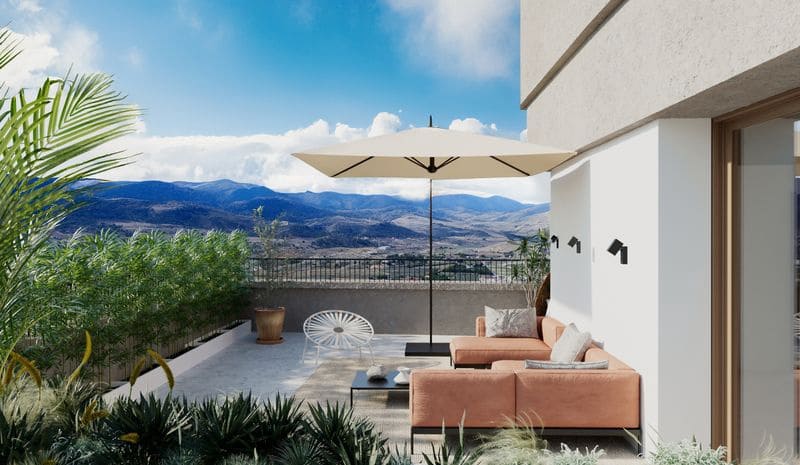 2 bedroom Penthouse for sale in Hondon de las Nieves with pool - € 220,000 (Ref: 9457141)