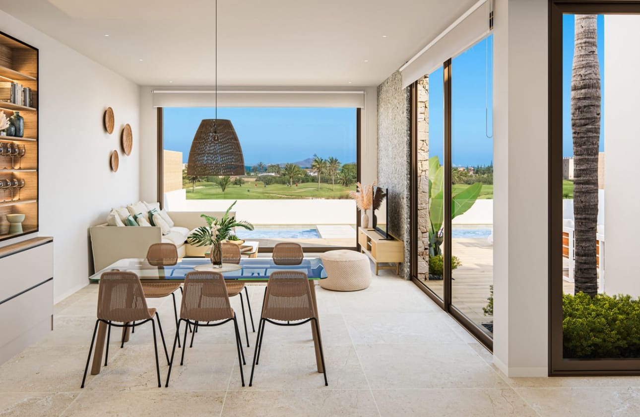 2 sovrum Bungalow till salu i Los Alcazares med pool - 265 000 € (Ref: 9457497)