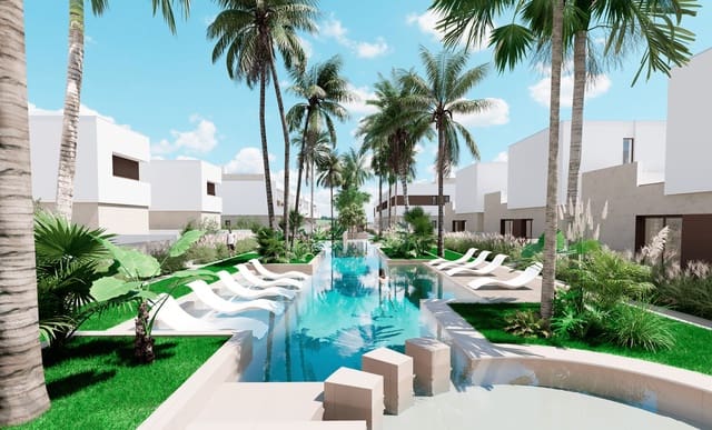 3 soveværelse Bungalow til salg i Las Lomas de Rame - Bahía Bella, Los Alcázares med swimmingpool - € 350.000 (Ref: 9457646)