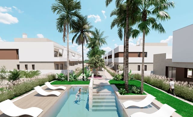 3 soveværelse Bungalow til salg i Las Lomas de Rame - Bahía Bella, Los Alcázares med swimmingpool - € 350.000 (Ref: 9457646)