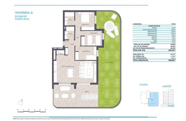 2 sypialnia Penthouse na sprzedaż w Puerto Deportivo, Guardamar del Segura z basenem - 235 000 € (Ref: 9461160)
