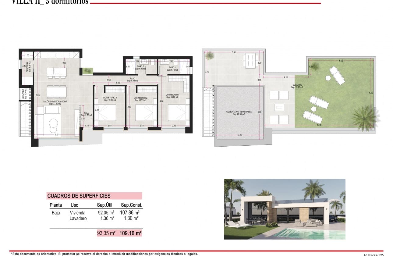 2 bedroom Penthouse for sale in Guardamar del Segura with pool - € 235,000 (Ref: 9461160)