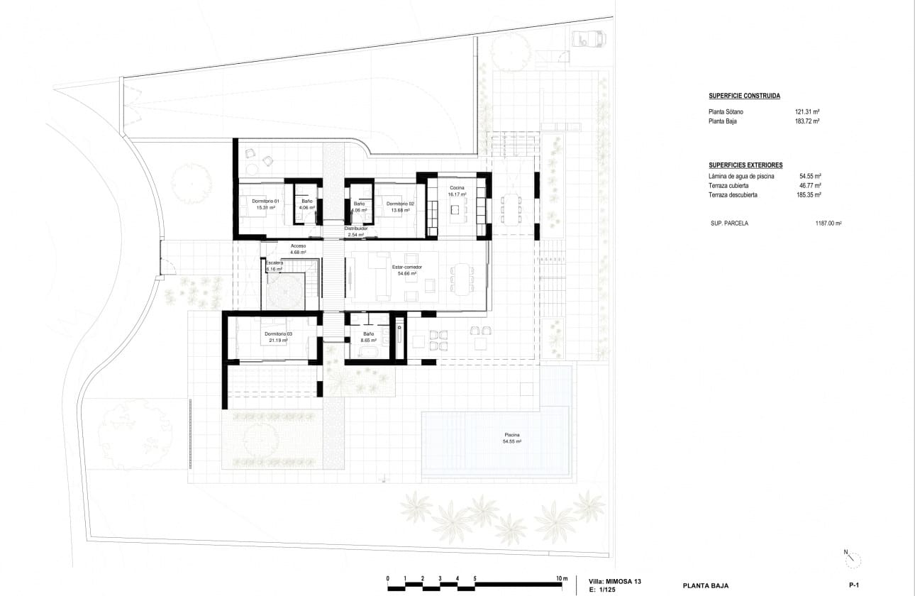 3 soveværelse Lejlighed til salg i Guardamar del Segura med swimmingpool - € 280.000 (Ref: 9461164)