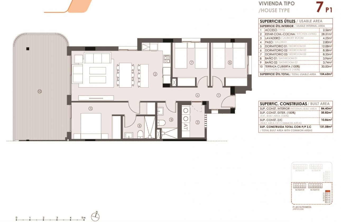 3 quarto Apartamento para venda em Torrevieja com piscina - 345 000 € (Ref: 9461630)