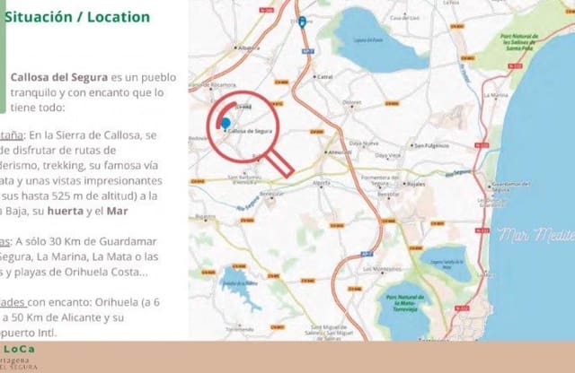 1 makuuhuone Maalaistalo myytävänä paikassa Callosa de Segura - 260 000 € (Ref: 9461703)