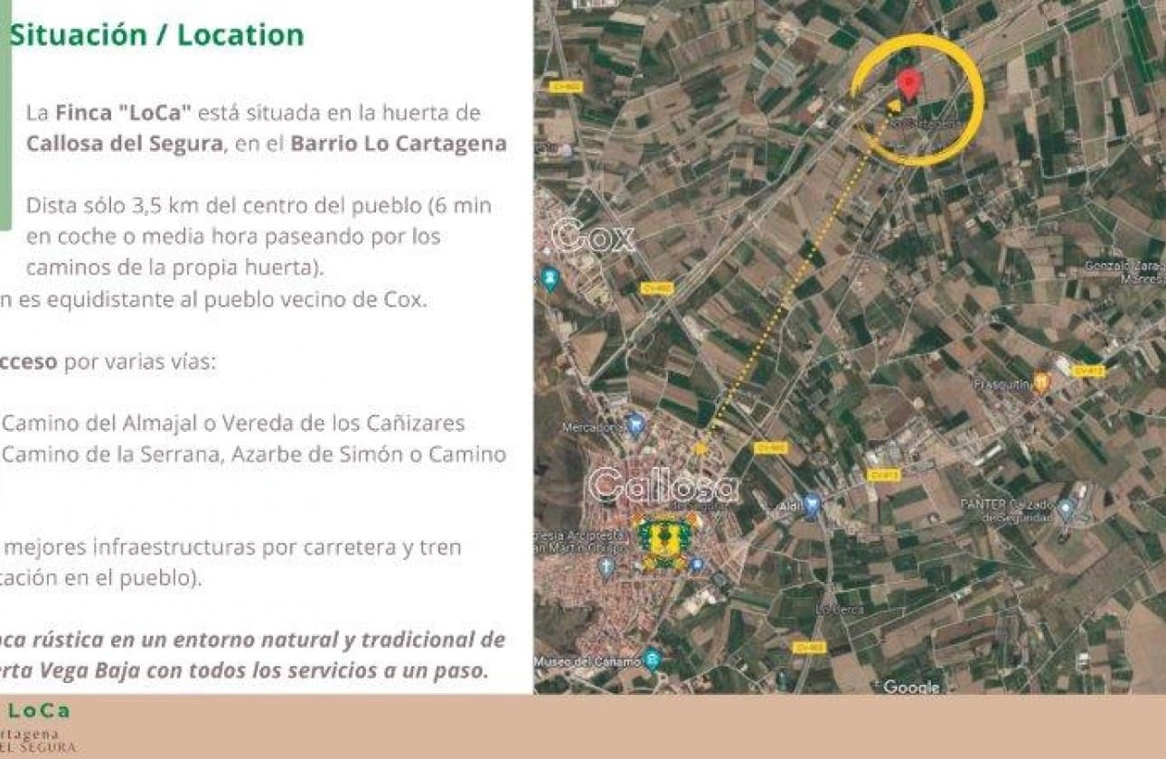 1 bedroom Finca/Country House for sale in Callosa de Segura - € 260,000 (Ref: 9461703)