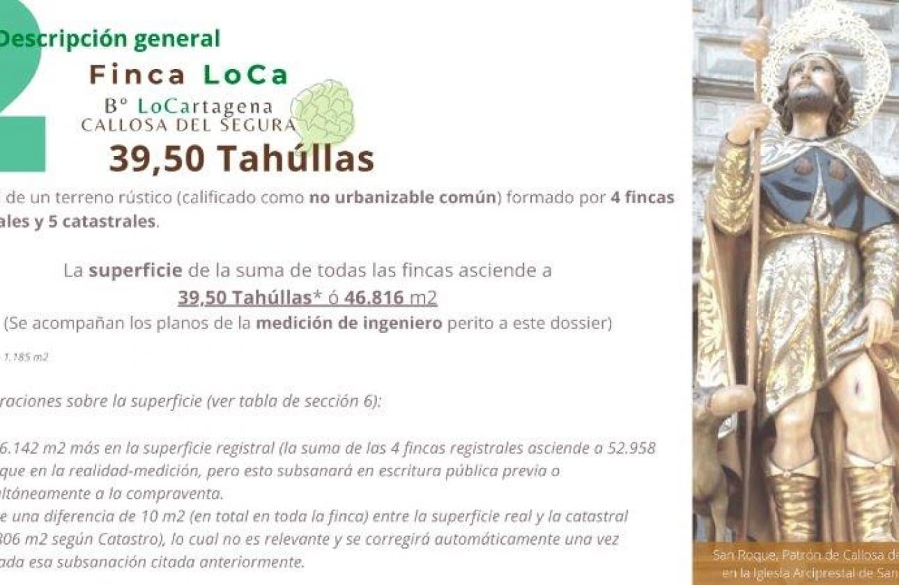 1 bedroom Finca/Country House for sale in Callosa de Segura - € 260,000 (Ref: 9461703)