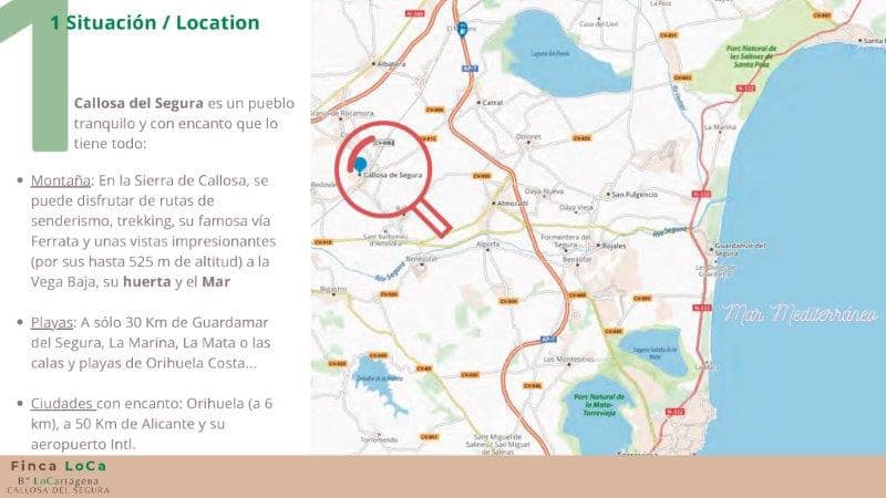 1 makuuhuone Maalaistalo myytävänä paikassa Callosa de Segura - 260 000 € (Ref: 9526444)