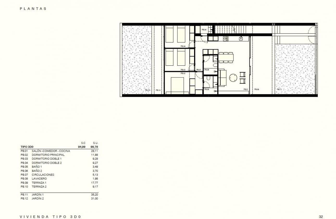 3 slaapkamer Bungalow te koop in Los Balcones met zwembad - € 340.000 (Ref: 9536524)