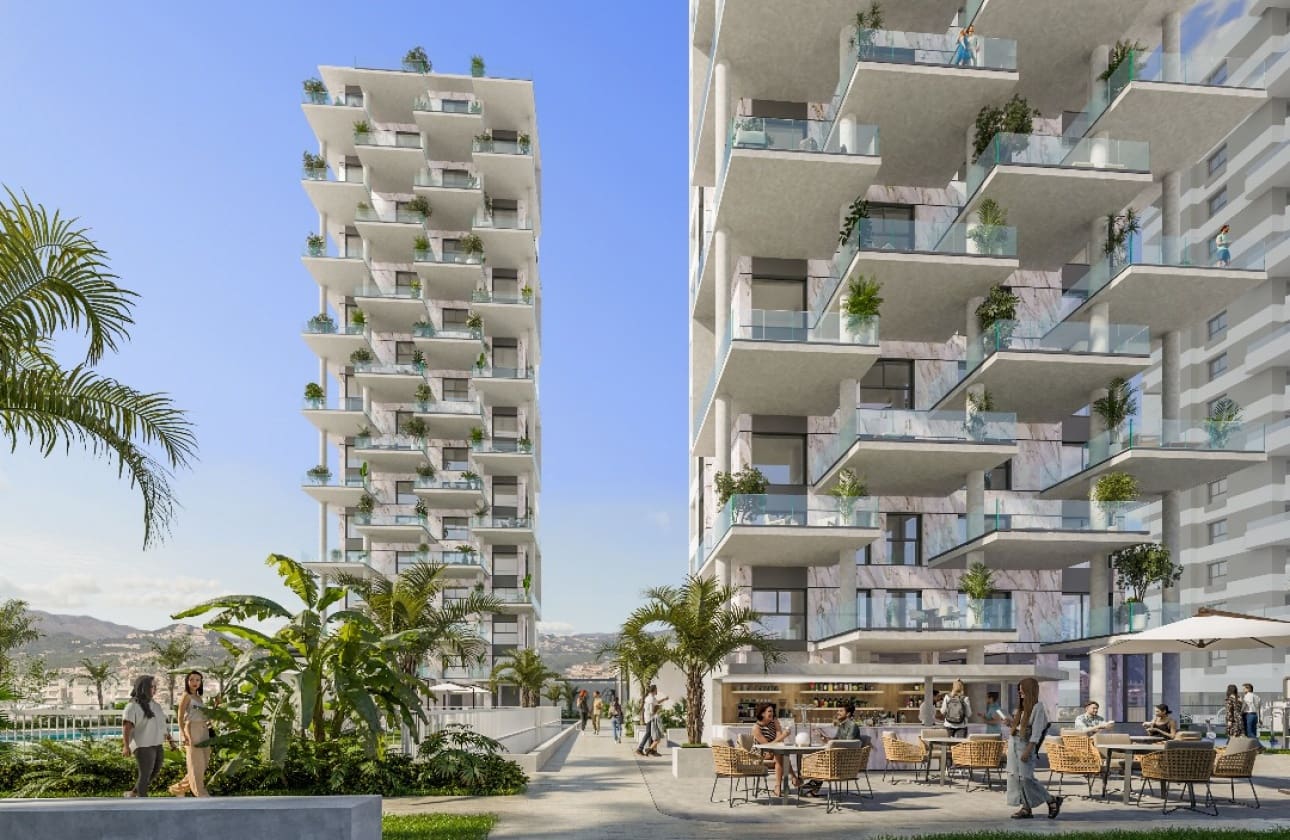 3 soveværelse Strandlejlighed til salg i Calpe / Calp med swimmingpool - € 480.000 (Ref: 9574155)