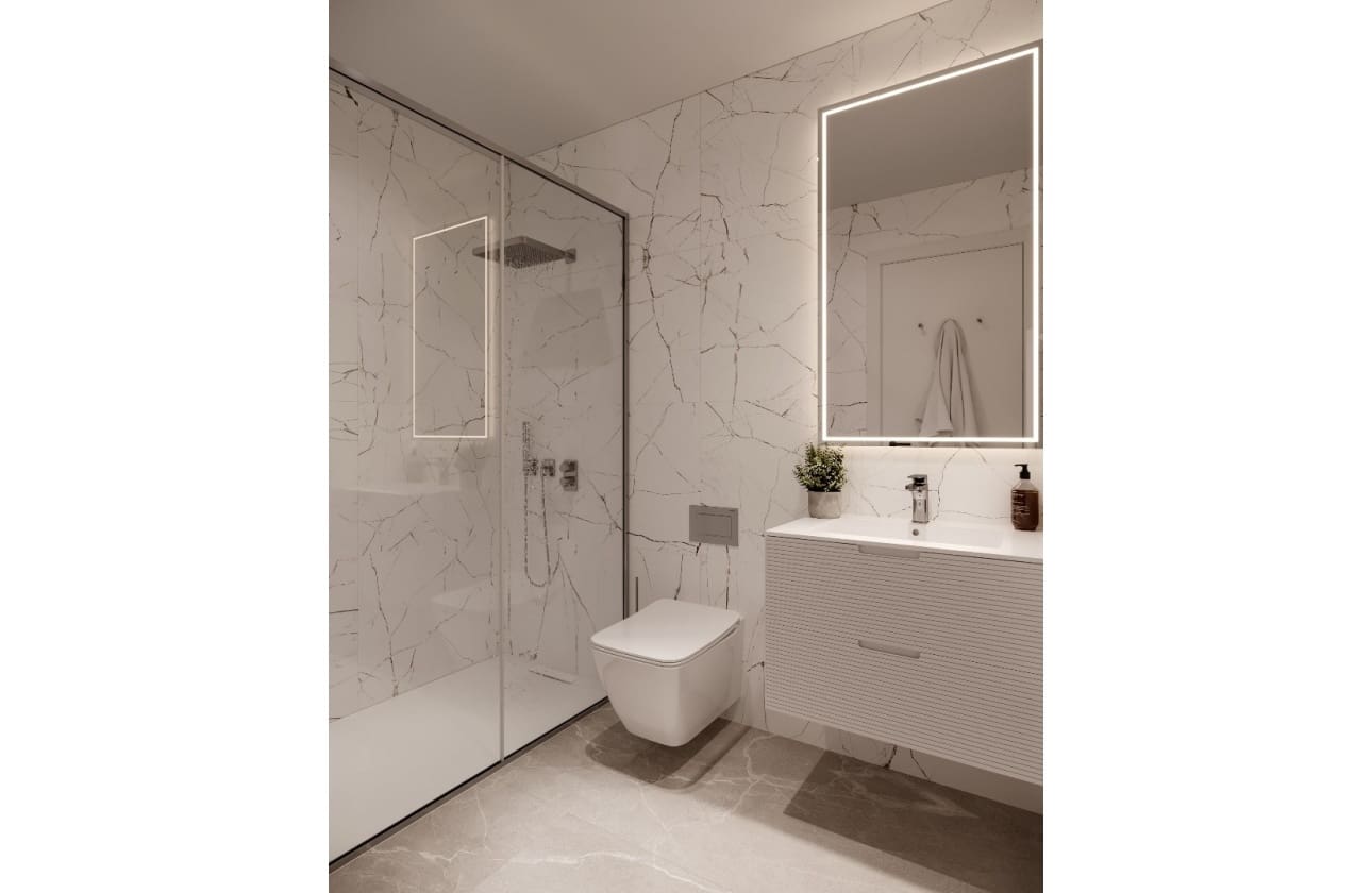 3 soveværelse Strandlejlighed til salg i Calpe / Calp med swimmingpool - € 480.000 (Ref: 9574155)