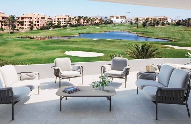 2 soveværelse Bungalow til salg i Las Lomas de Rame - Bahía Bella, Los Alcázares med swimmingpool - € 289.900 (Ref: 9574163)