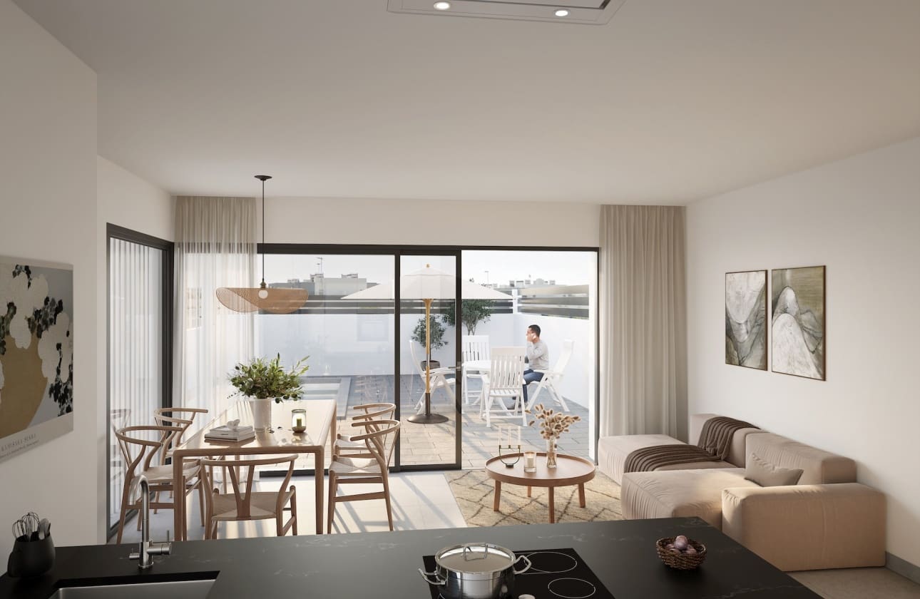 2 bedroom Penthouse for sale in Torrevieja with pool - € 399,000 (Ref: 9585177)