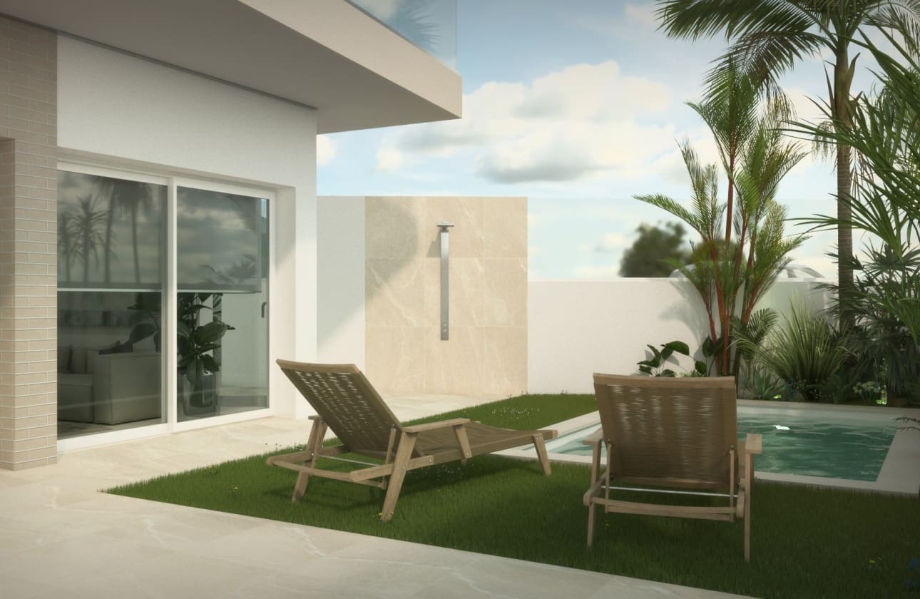 Bungalow de 2 habitaciones en Santiago de la Ribera en venta con piscina - 329.000 € (Ref: 9594552)