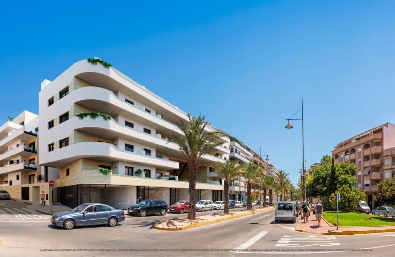 2 makuuhuone Huoneisto myytävänä paikassa Torrevieja mukana uima-altaan - 263 000 € (Ref: 9594555)