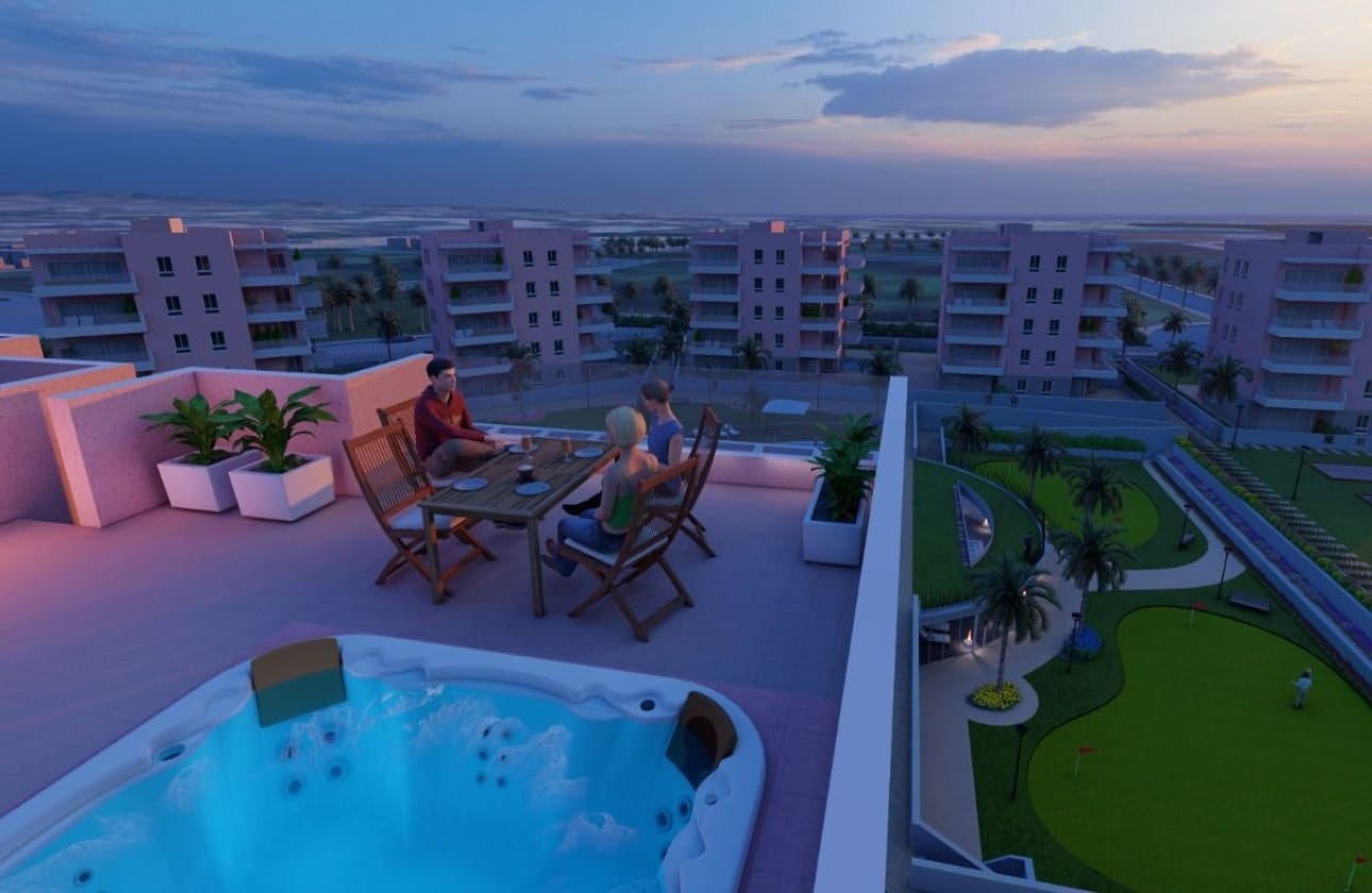 3 sypialnia Apartament na sprzedaż w El Raso z basenem garażem - 299 000 € (Ref: 9594556)