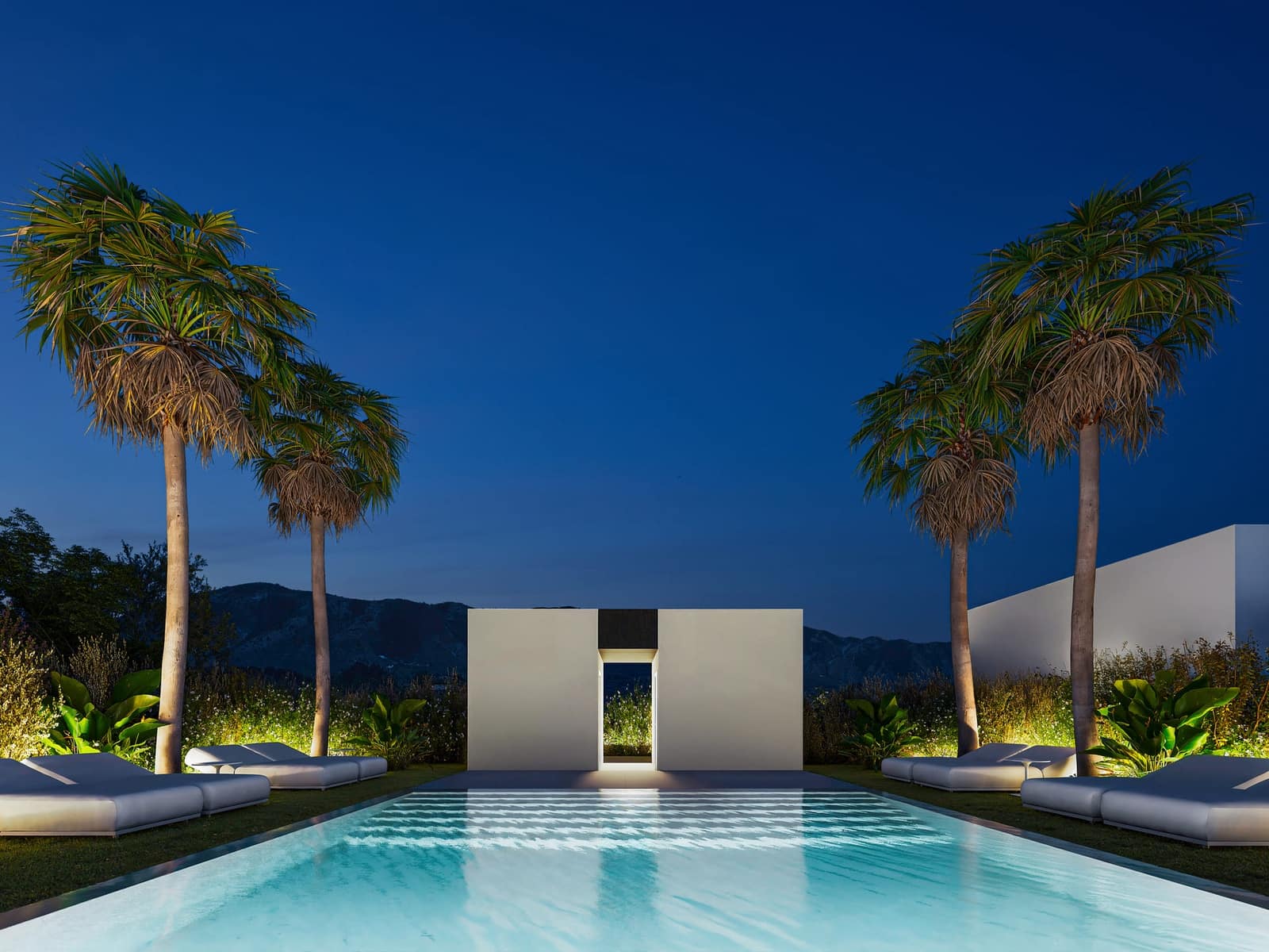 2 sypialnia Willa na sprzedaż w Alfaz del Pi / L'Alfas del Pi z basenem garażem - 285 600 € (Ref: 9601135)