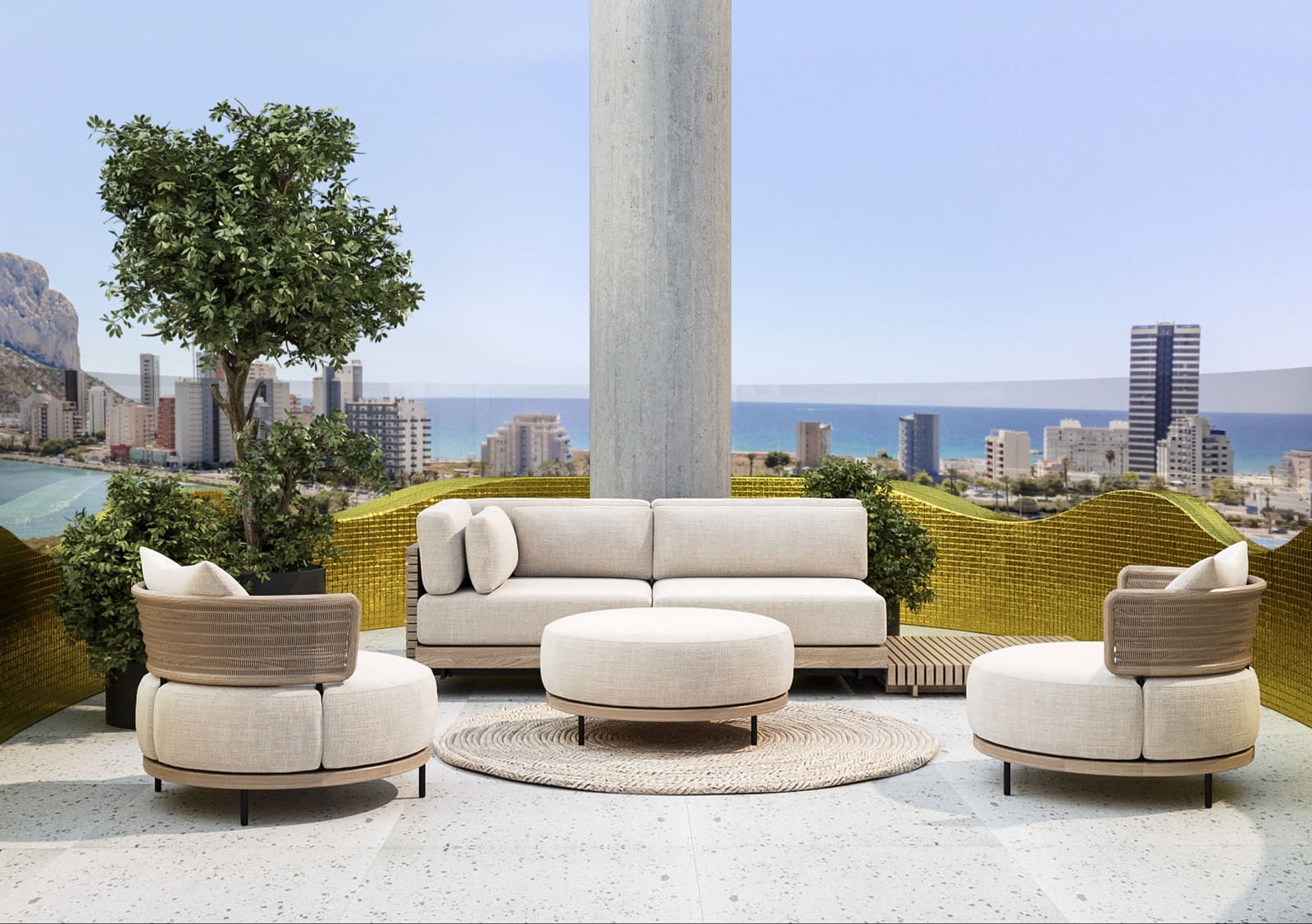 3 slaapkamer Strandappartement te koop in Calpe / Calp met zwembad garage - € 710.000 (Ref: 9601137)