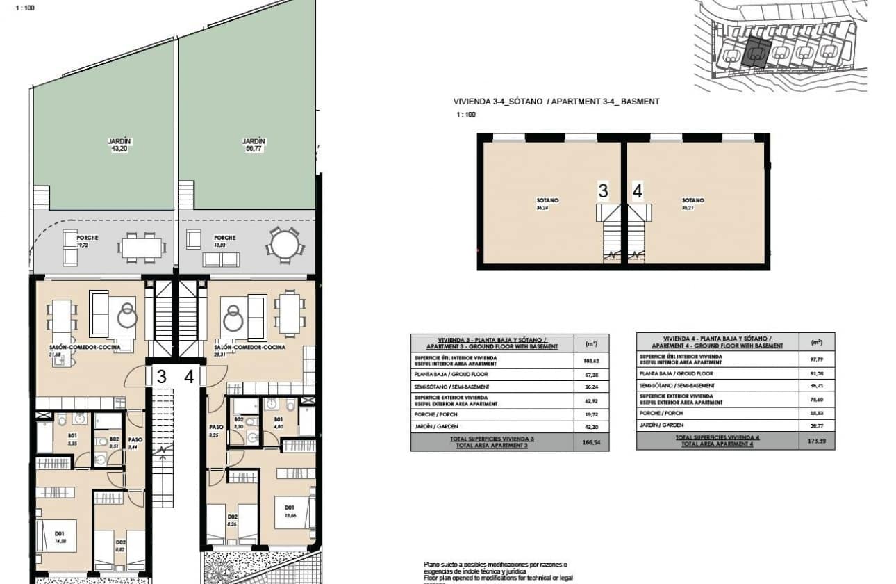 2 bedroom Bungalow for sale in Torrevieja with pool - € 550,000 (Ref: 9603221)