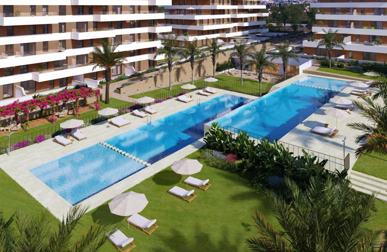3 sypialnia Apartament na sprzedaż w La Villajoyosa / Vila Joiosa z basenem - 380 000 € (Ref: 9603222)