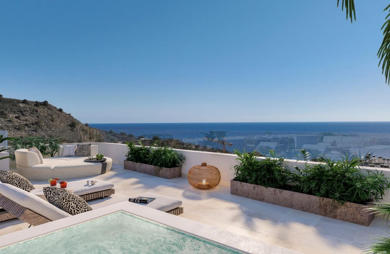 2 chambre Appartement à vendre à La Villajoyosa / Vila Joiosa avec piscine - 375 000 € (Ref: 9603223)