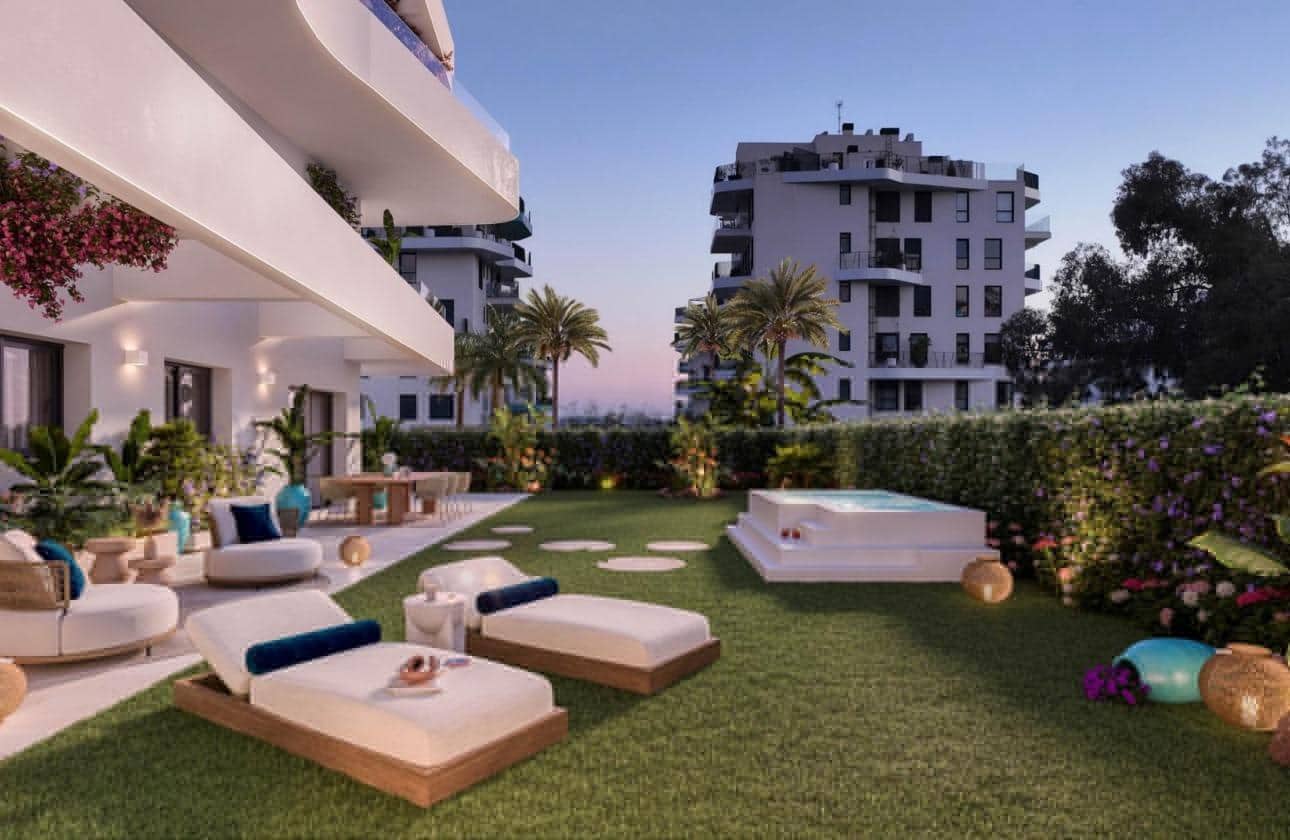 2 chambre Appartement à vendre à La Villajoyosa / Vila Joiosa avec piscine - 375 000 € (Ref: 9603223)
