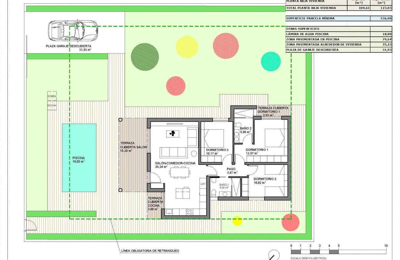 3 bedroom Villa for sale in Hondon de las Nieves with pool - € 350,000 (Ref: 9606906)