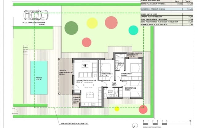 3 bedroom Villa for sale in Hondón de las Nieves with pool - € 350,000 (Ref: 9606906)